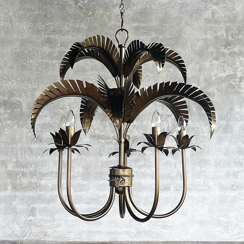 Palm Springs Chandelier in Bronze