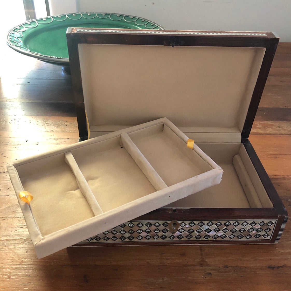 Moroccan Mother of Pearl Inlay Box
