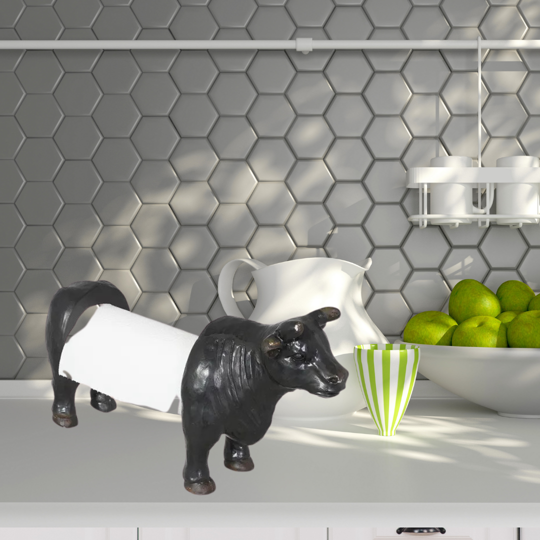 Angus Bull Kitchen Paper Towel Dispenser