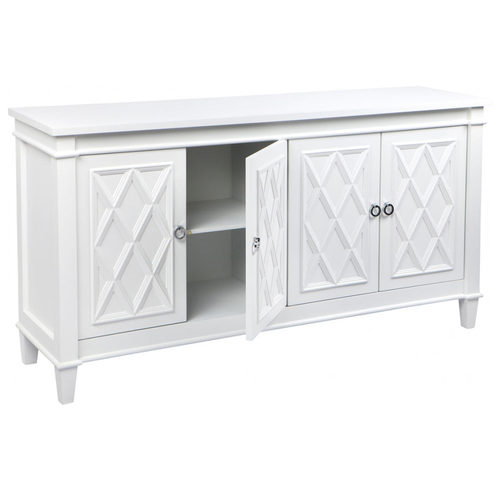 Plantation Buffet in White