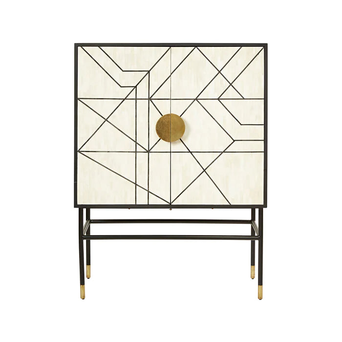 Pali Bone Inlay Cabinet