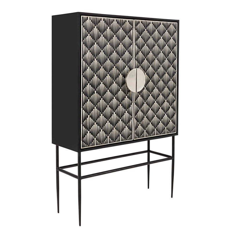 Tasma  Bone Inlay Cabinet