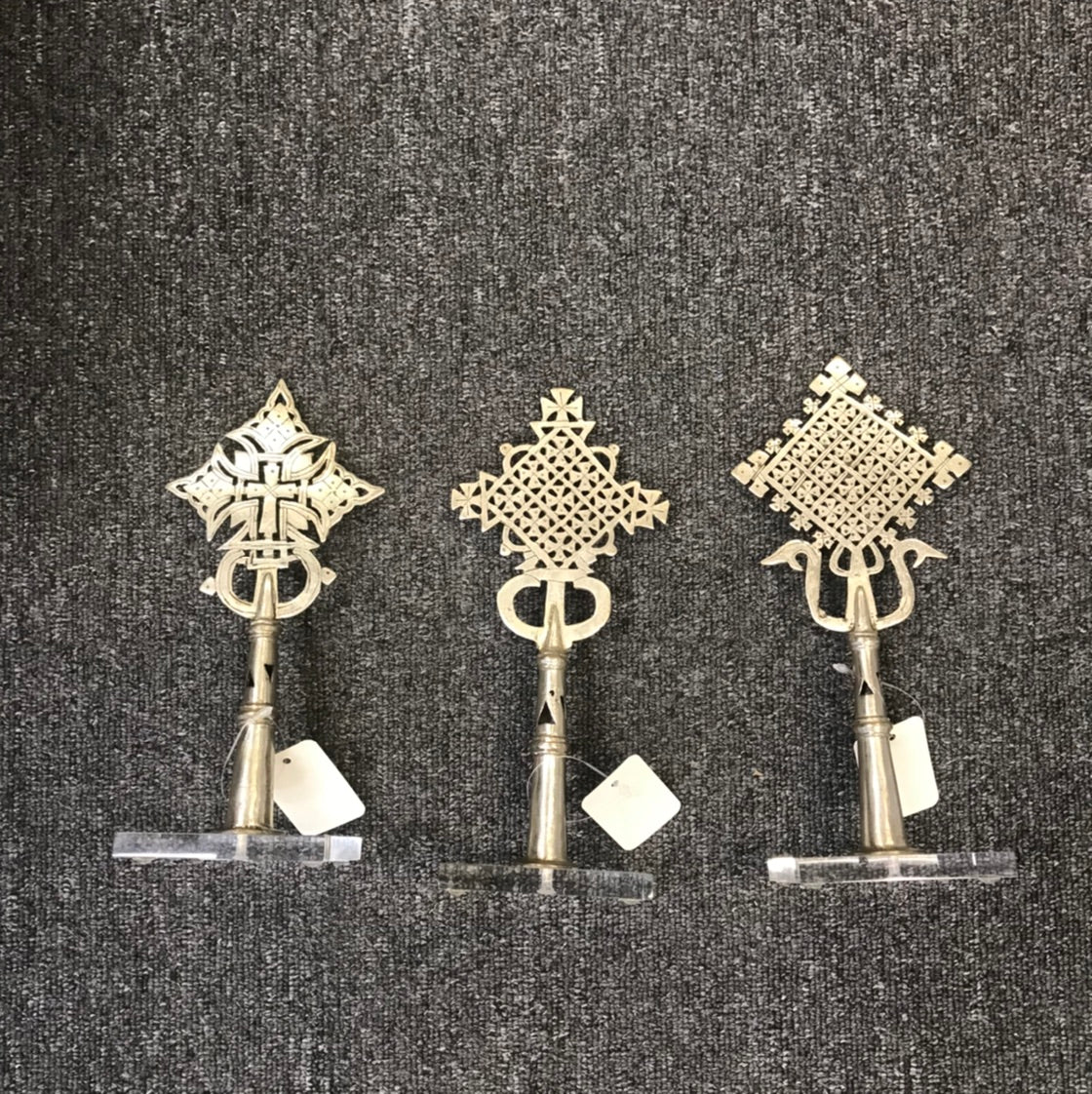 Ethiopian Cross in Silver - Small