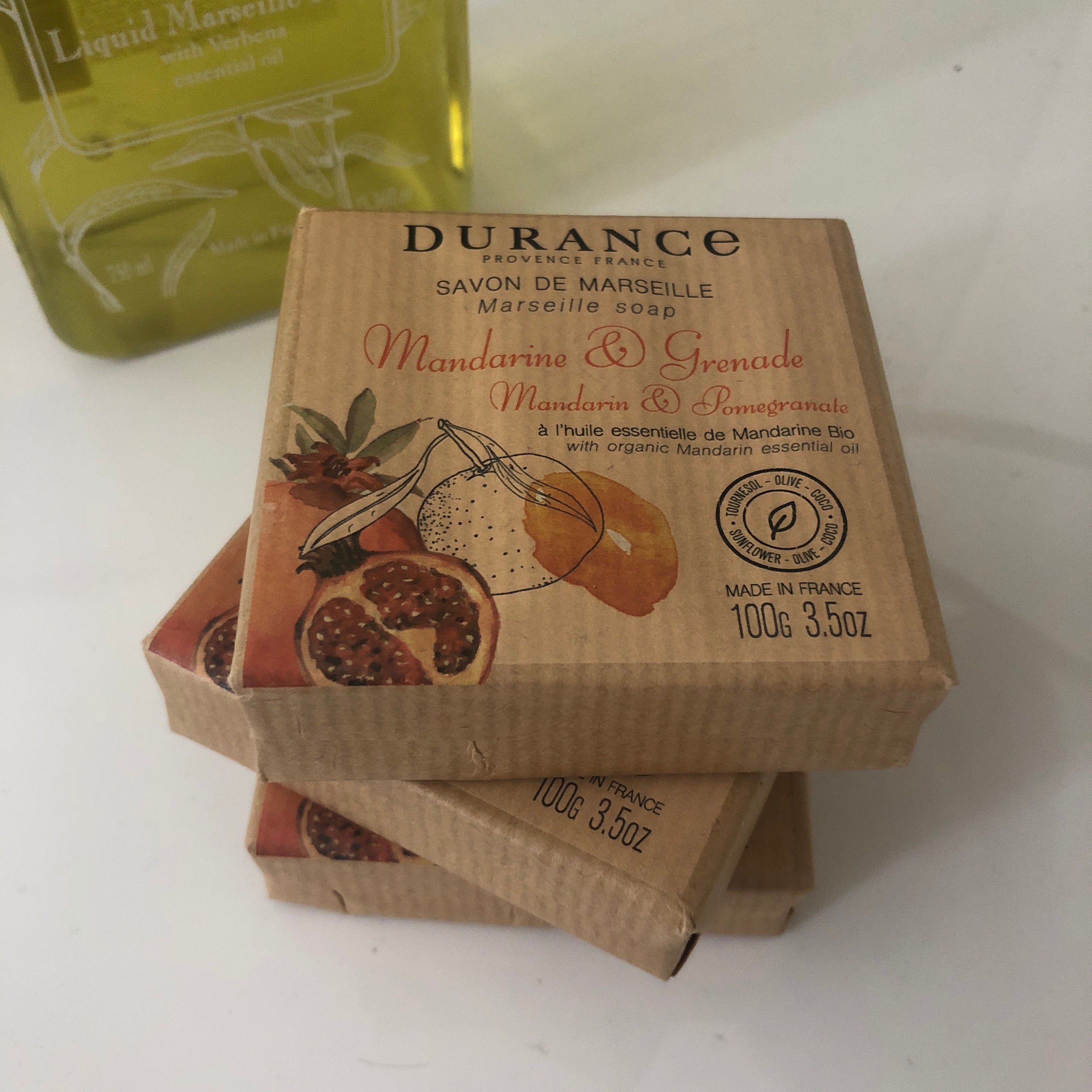 French Pomegranate & Mandarin Bar Soap