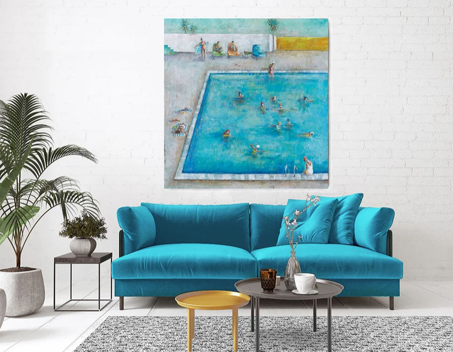 Poolside Wall Art