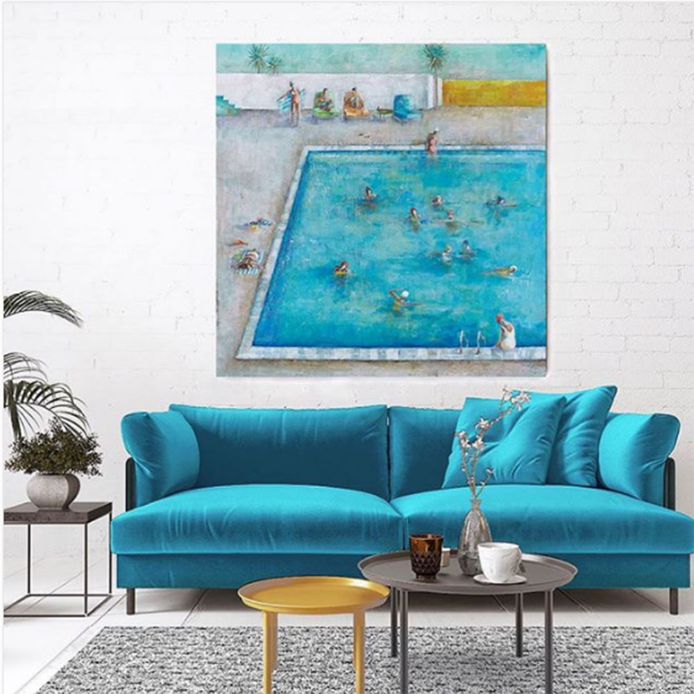 Poolside Wall Art