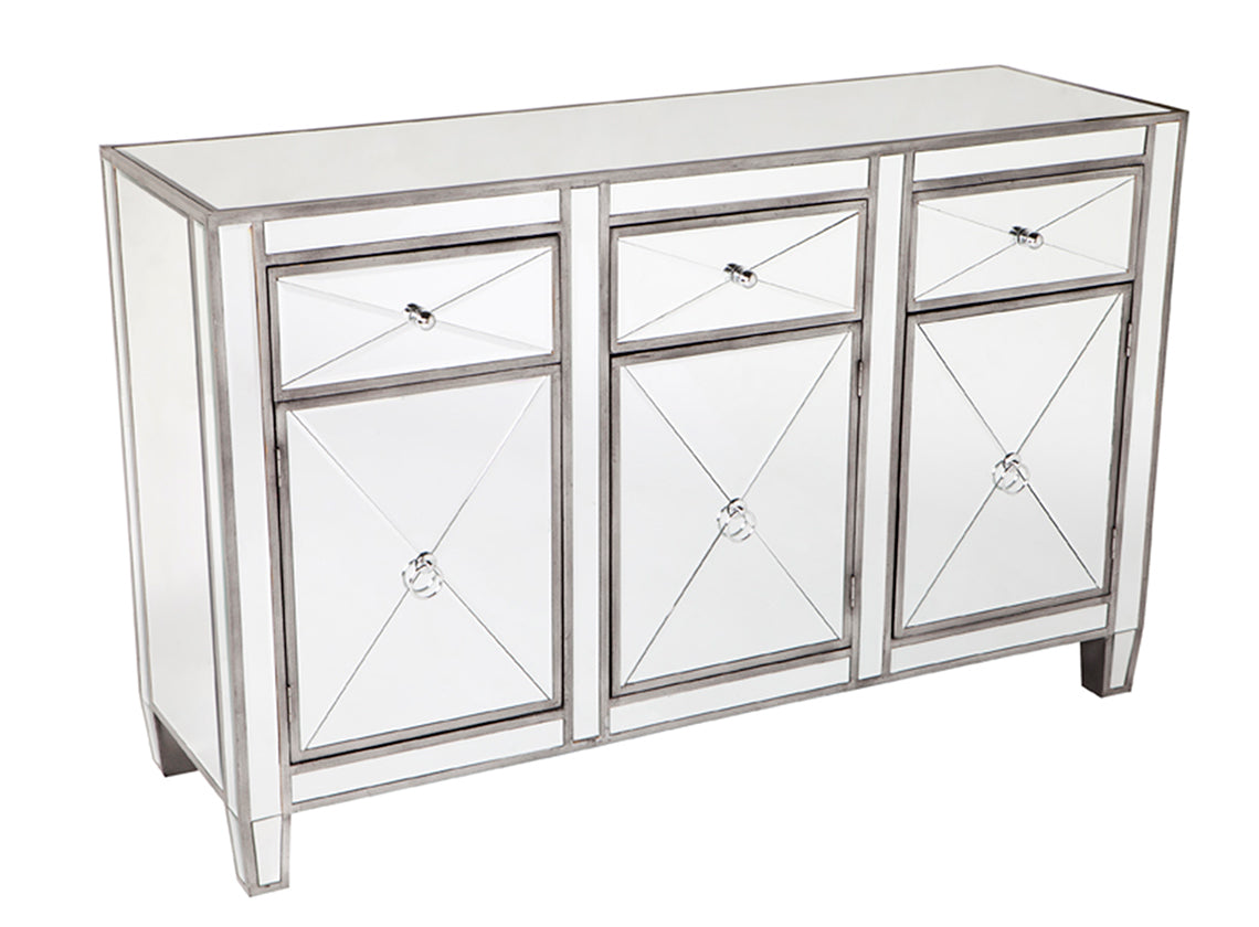 Apolo Buffet In Antique Silver