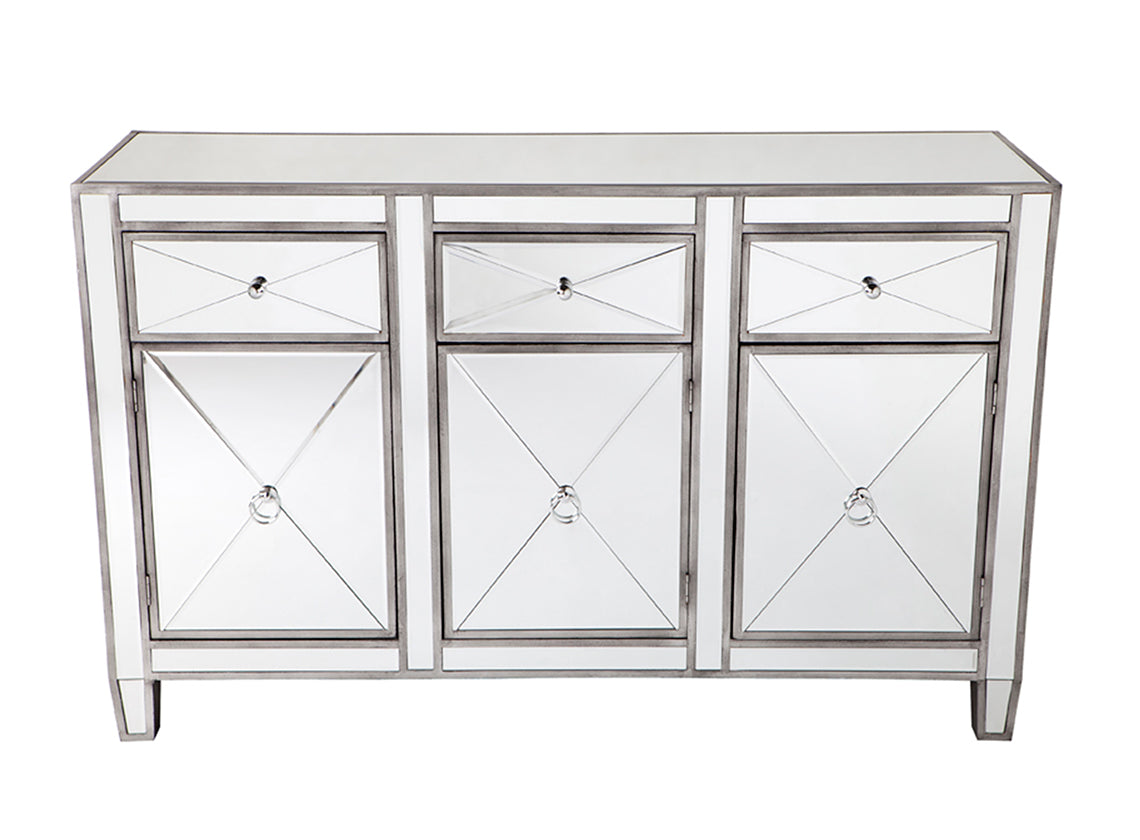 Apolo Buffet In Antique Silver