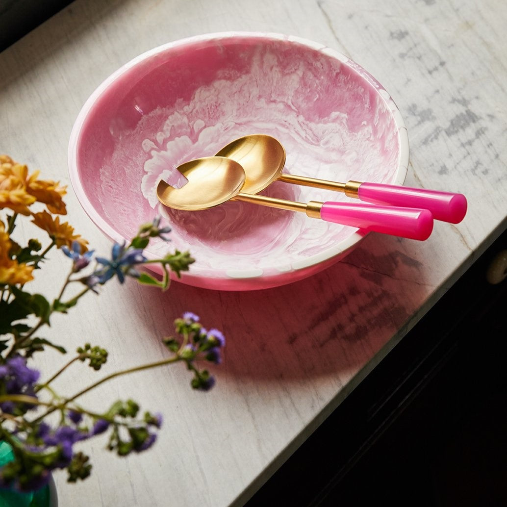 Serving Bowl in Rose