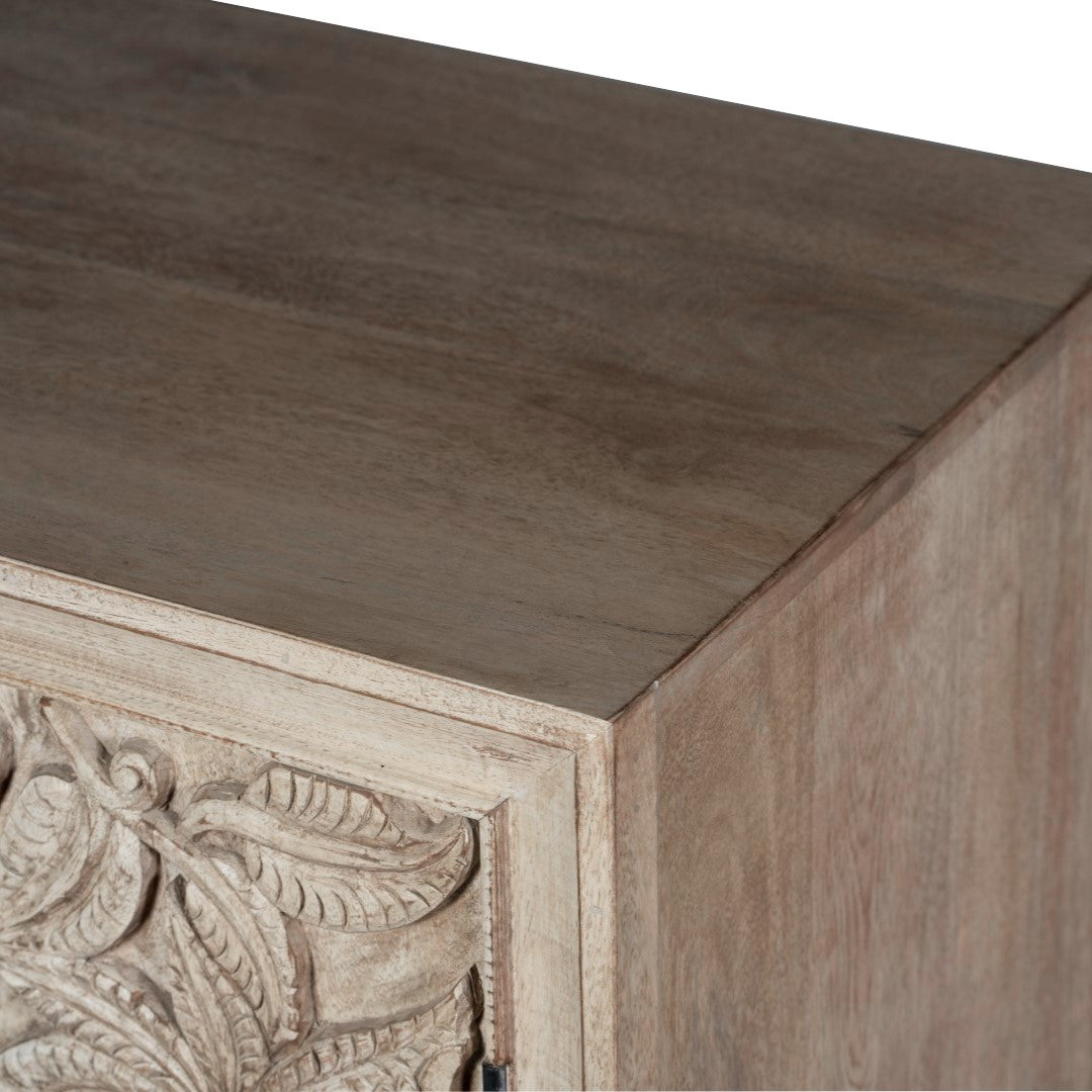 Castaway 2 Door Cabinet in Almond