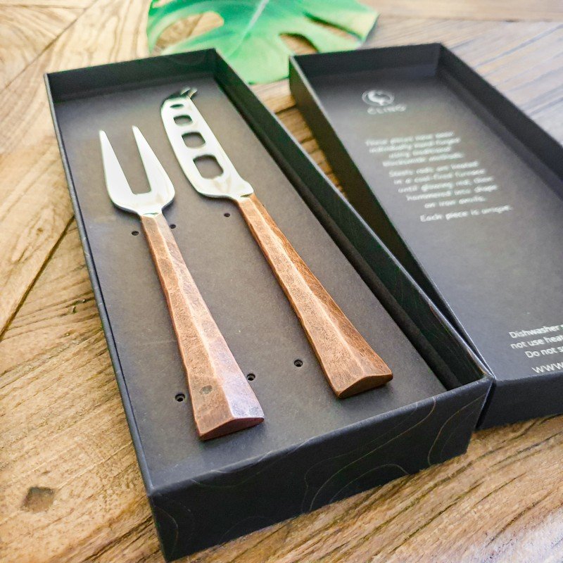 Manhattan Aged Copper 2pc Knife Set