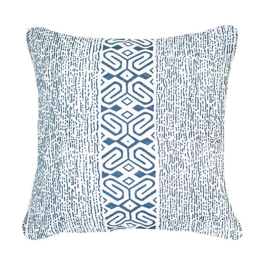 Arrow Inner Paths Medium Cushion in Navy
