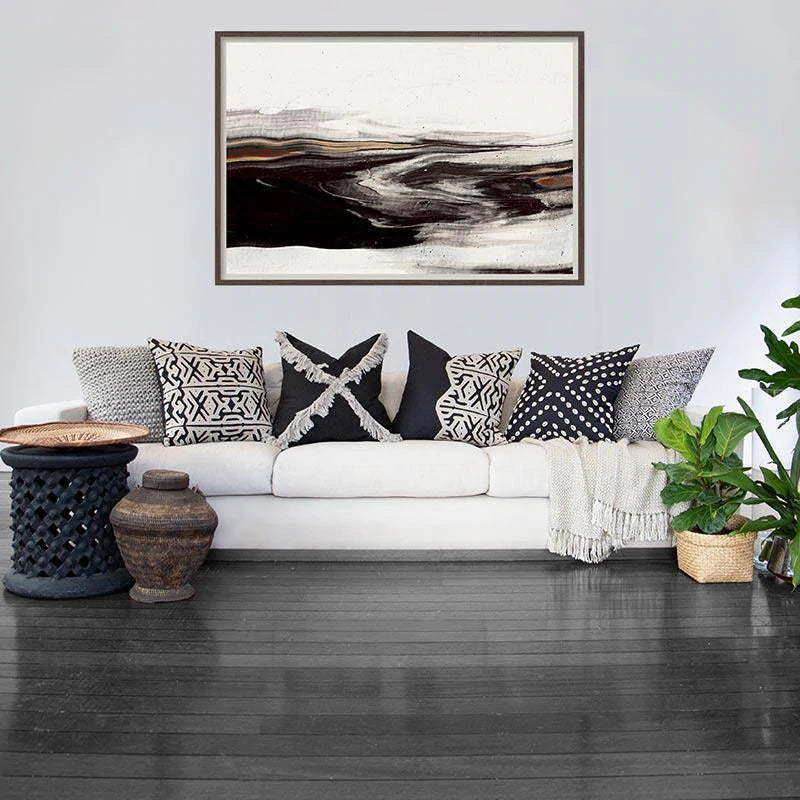 Arrow Print Lounge Cushion
