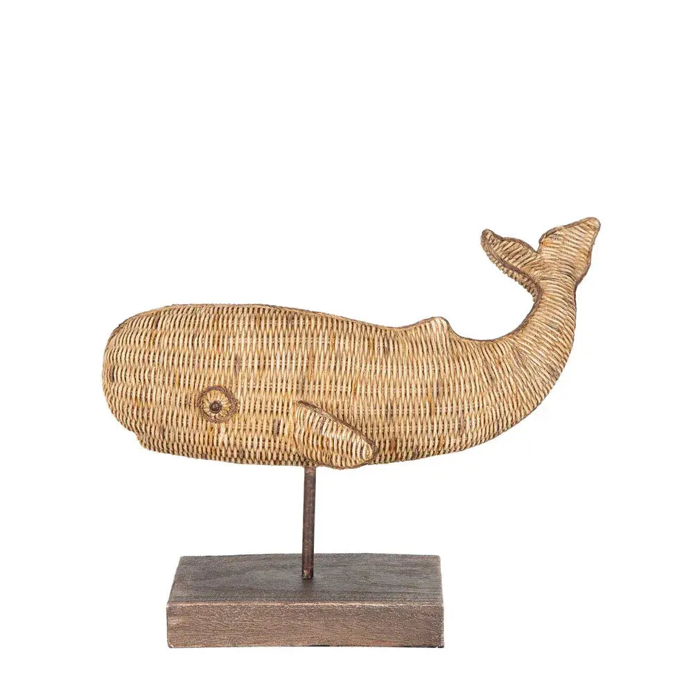 Large Atlantis Whale on Stand