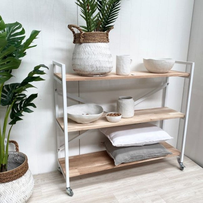 Attic Console Shelf in White