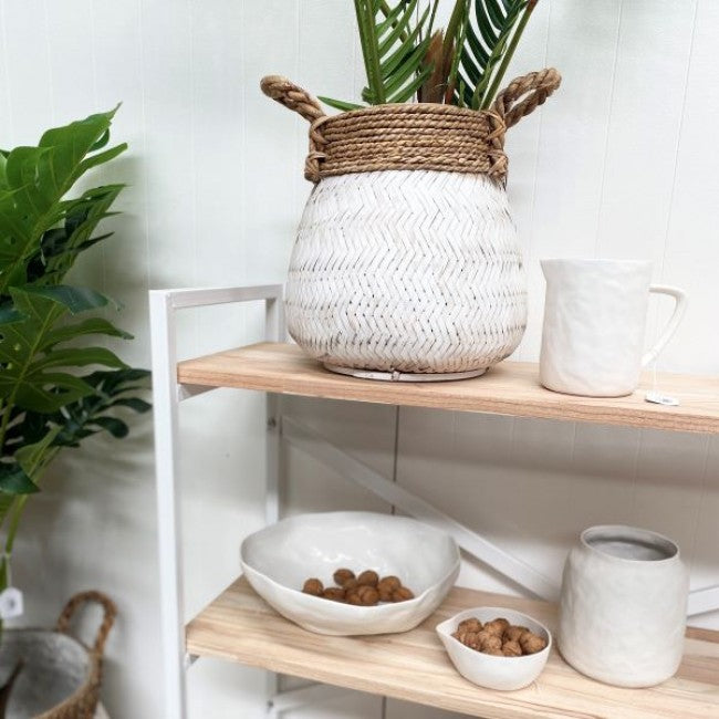 Attic Console Shelf in White
