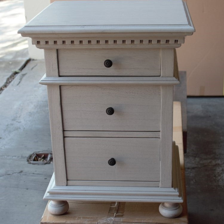 Augusta 3 Drawer Bedside Chest