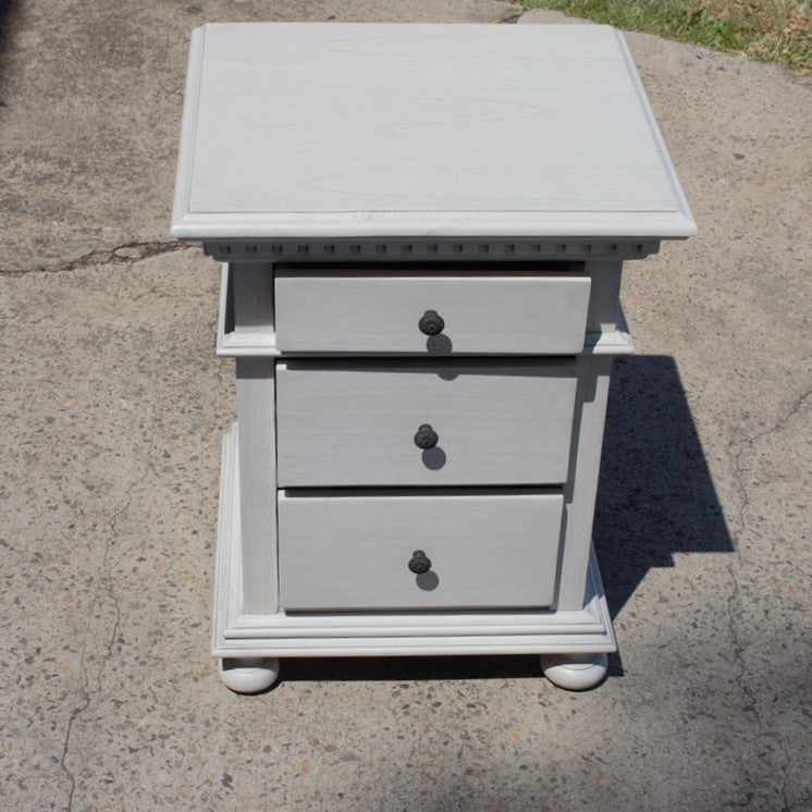 Augusta 3 Drawer Bedside Chest