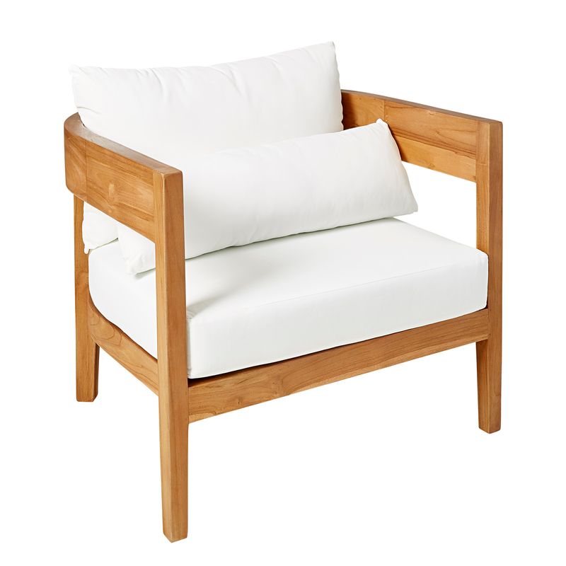Noosa Outdoor Bleached Teak Chair
