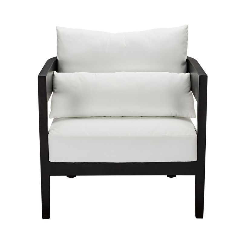 Noosa Outdoor Teak Chair in Black
