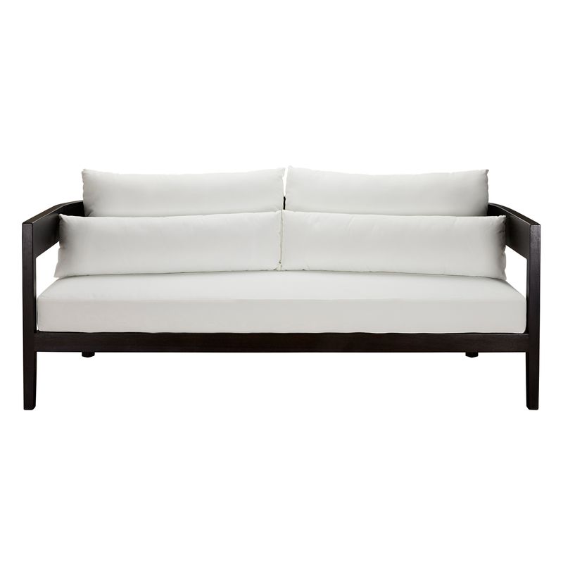 Noosa Outdoor Teak Sofa in Black