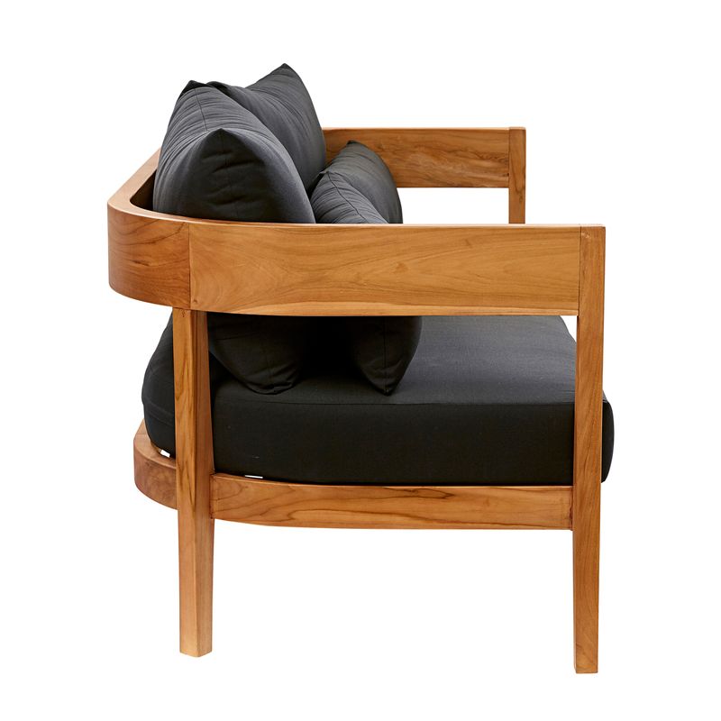 Noosa Outdoor Teak Sofa in Natural