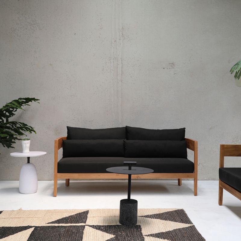 Noosa Outdoor Teak Sofa in Natural