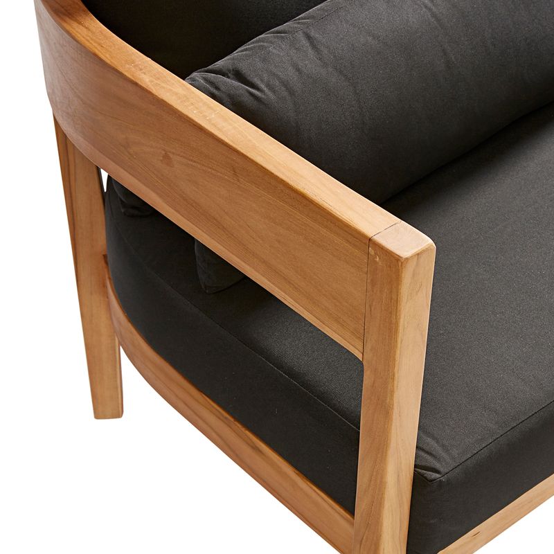 Noosa Outdoor Teak Sofa in Natural