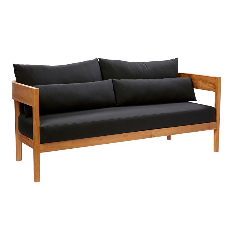 Noosa Outdoor Teak Sofa in Natural