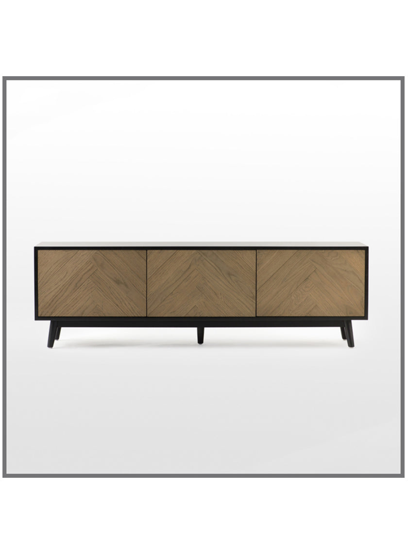 Emilio 3 Door Low Cabinet