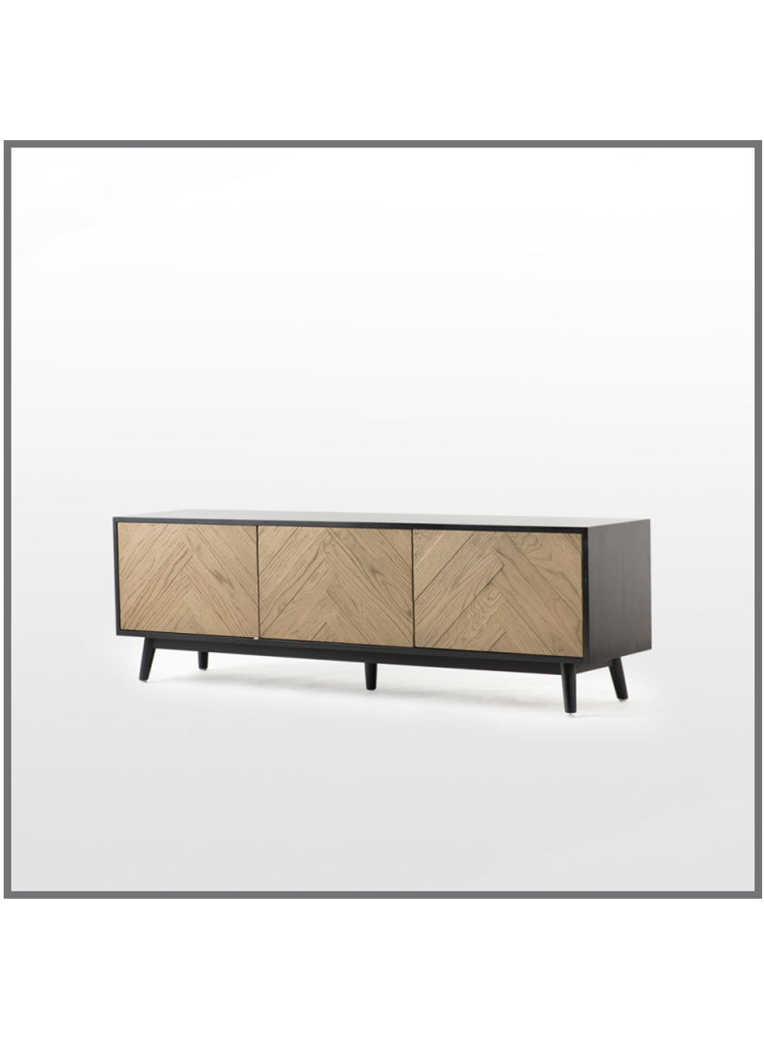 Emilio 3 Door Low Cabinet