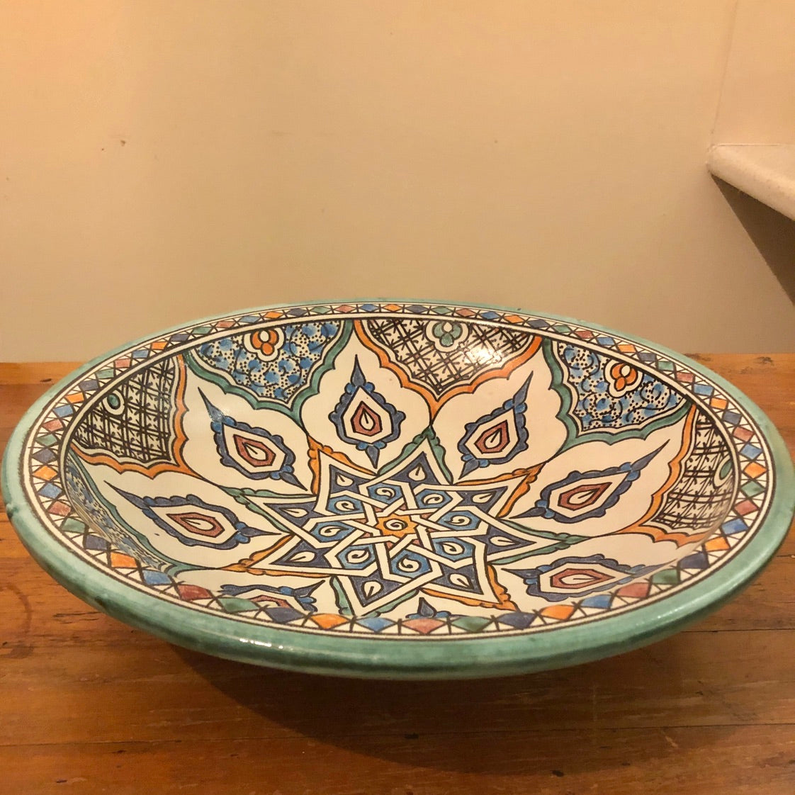 Moorish Fez Medium Serving Bowl