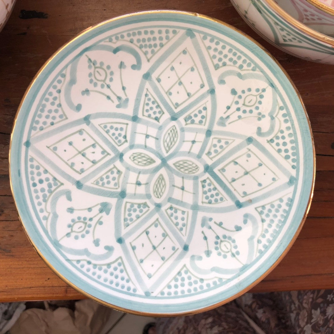 Safi Dinner Plate in Mint