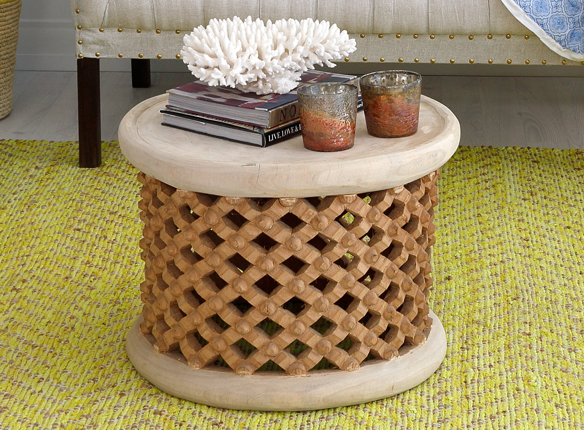 Bamileke Table in Natural