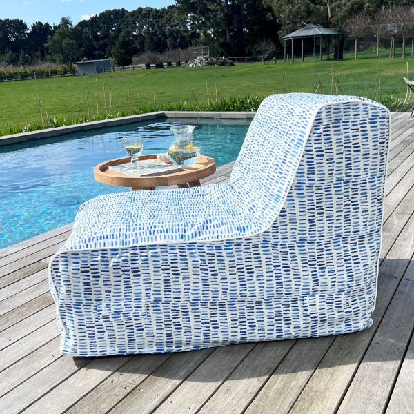 Breeze Chair in Blue Dash