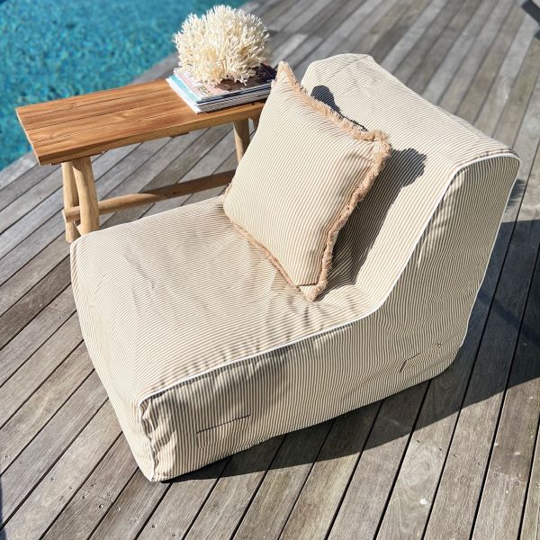 Breeze Chair in Beige Strip