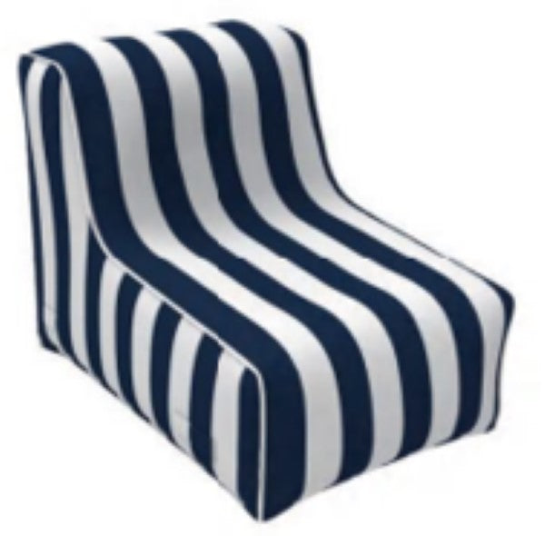 Breeze Chair in Navy Stripe