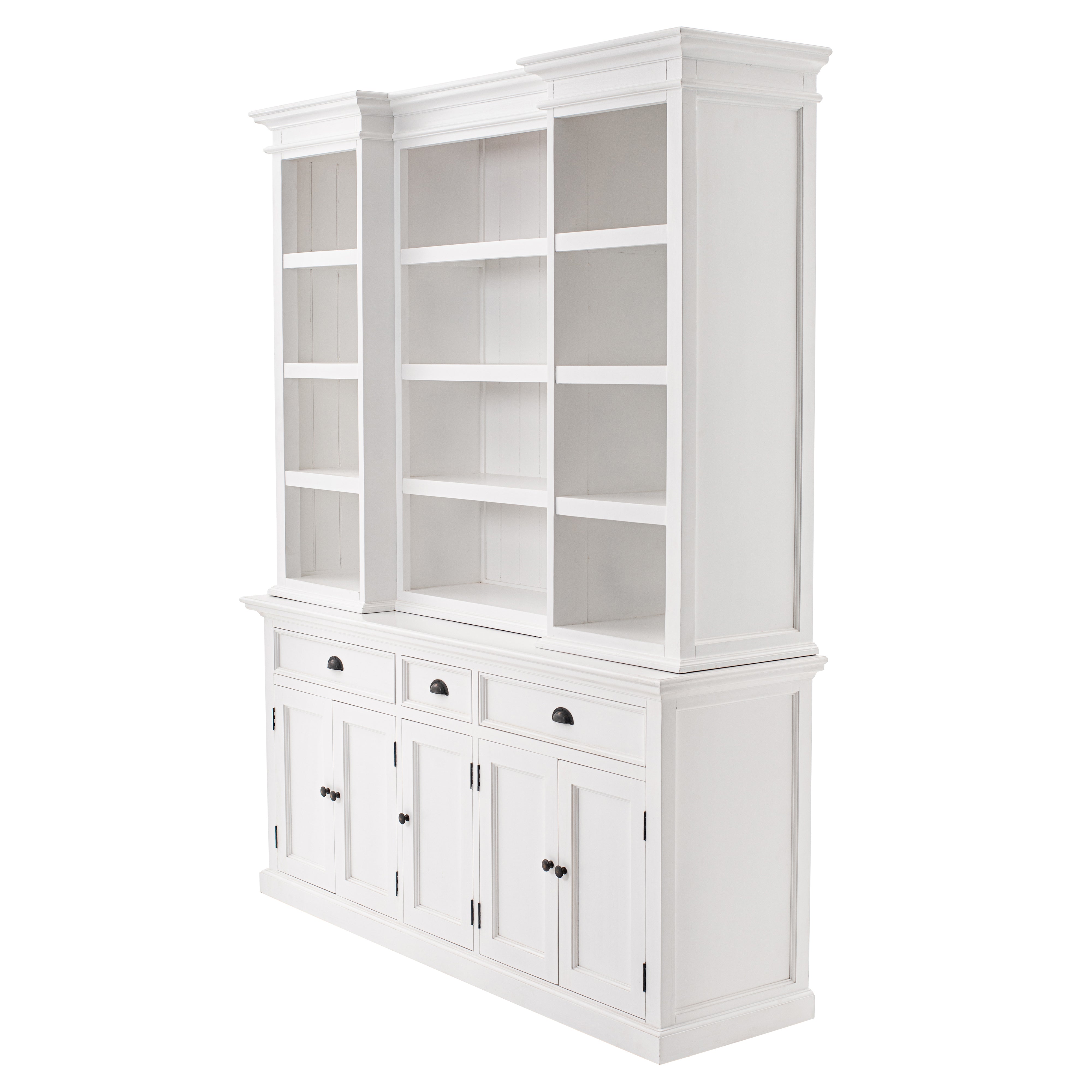 Tiana Beach Kitchen Hutch Unit with Five Doors Three Drawers