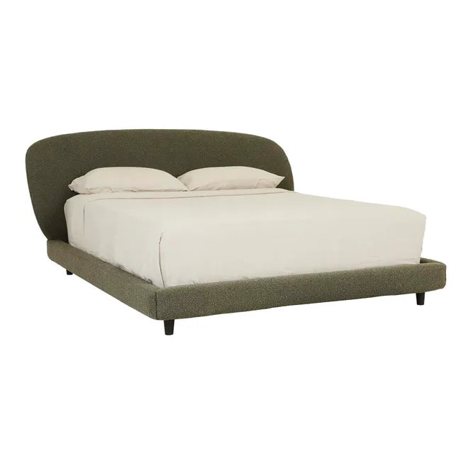 Boucle Bed in Natural