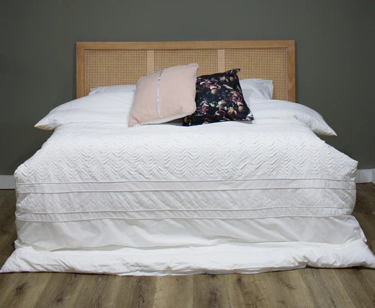 Aranga Timber & Rattan Headboard
