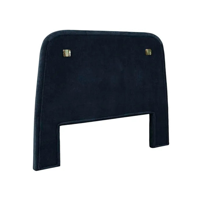 Tapered Upholstered Bedhead in Terra Cotta