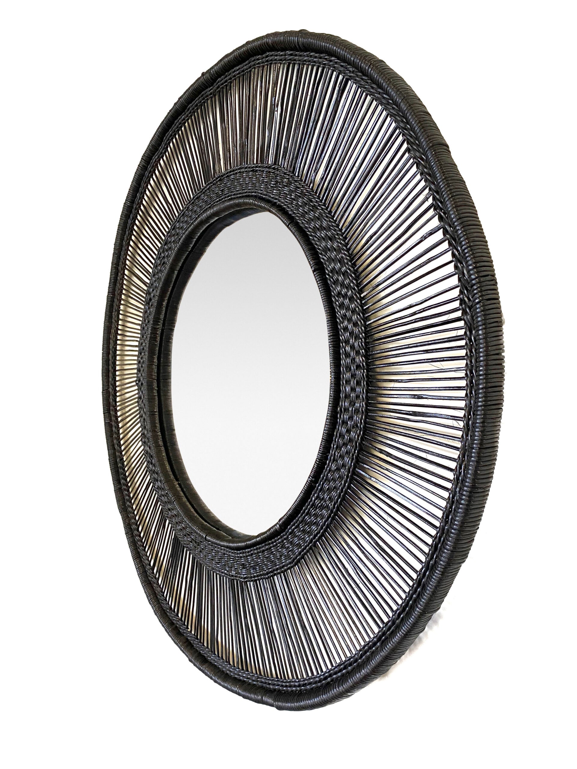 Malawi Round Mirror