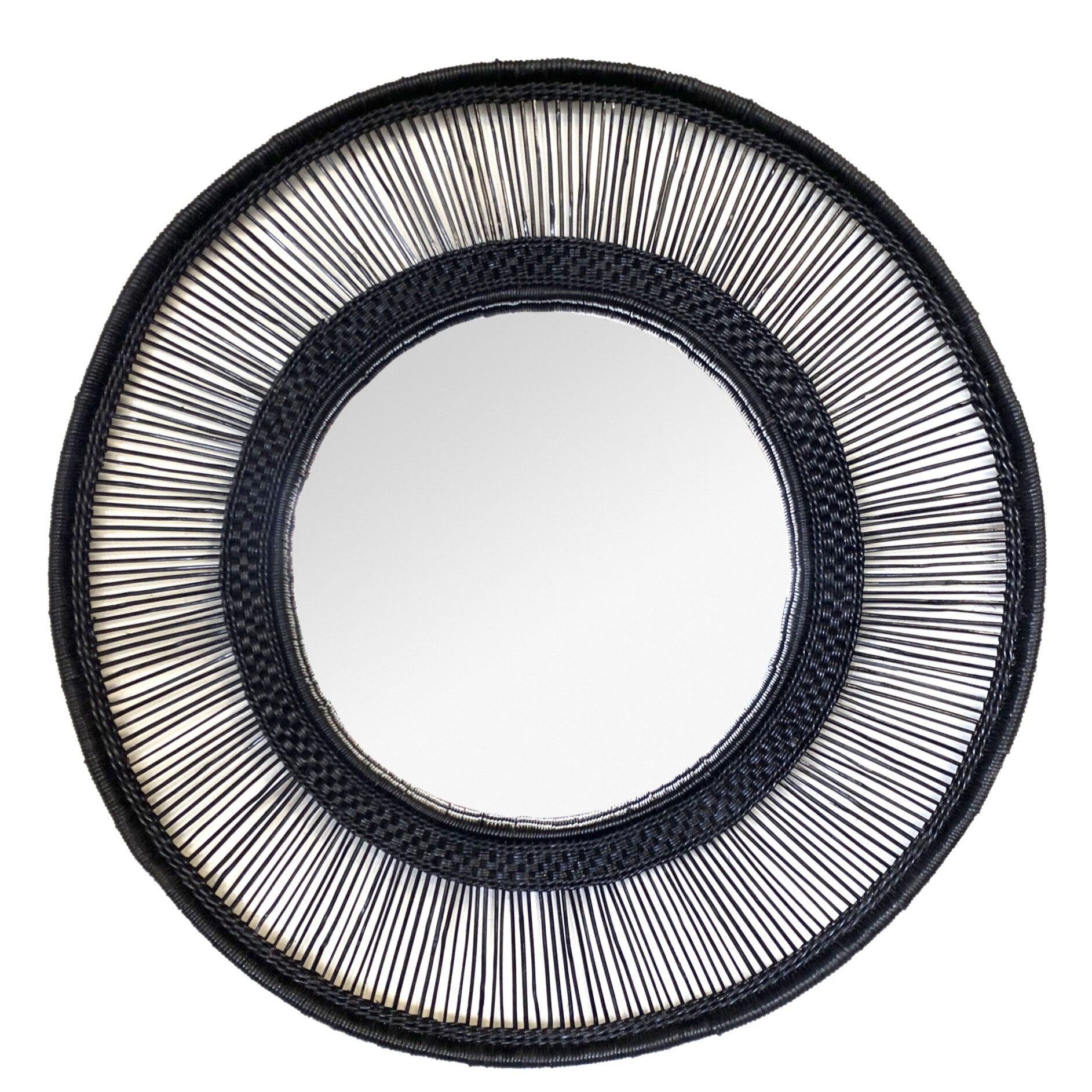 Malawi Round Mirror