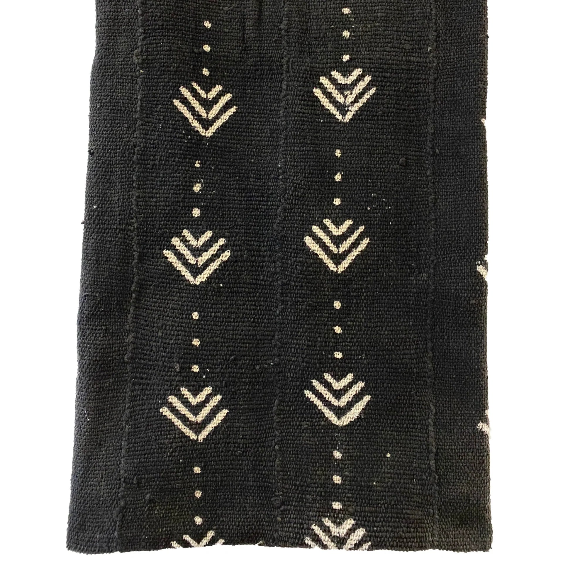 Ebony Mud Cloth Throw