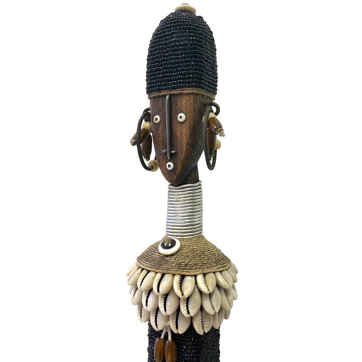 Ndamji Thin Tall Doll in Black