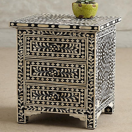 Bone Inlay Optical Chest