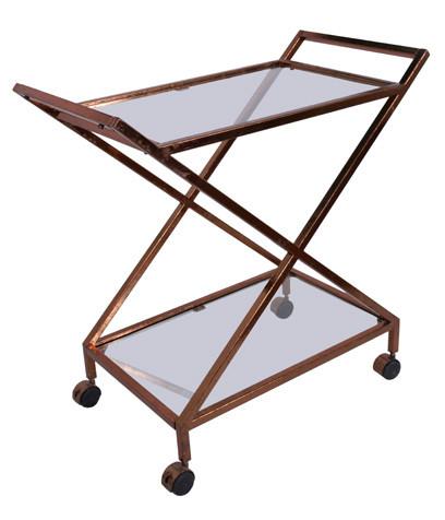 Butler's Trolley in Metallic Finish