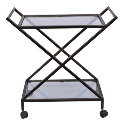 Butler's Trolley in Metallic Finish