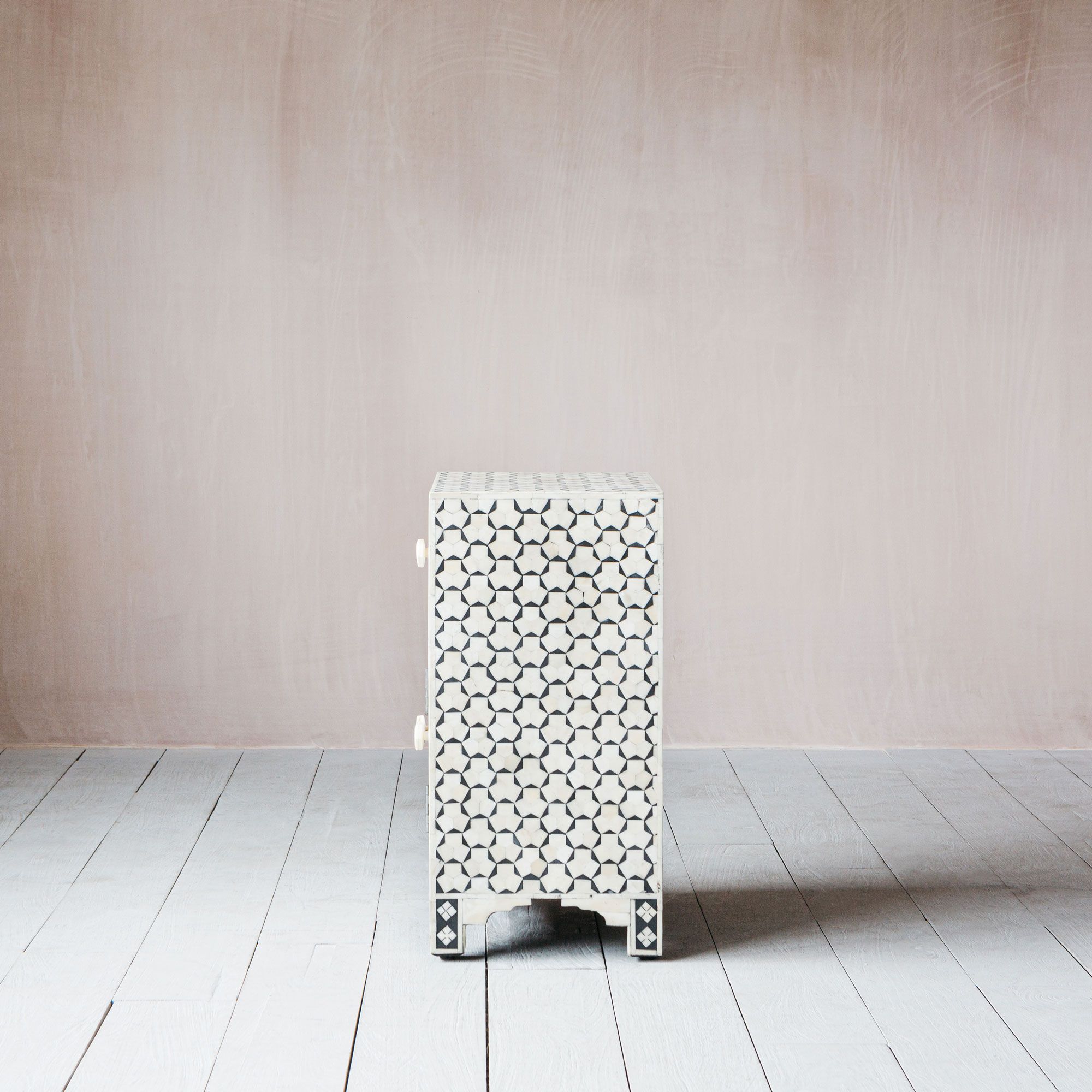 Riley Bone Inlay Side Table