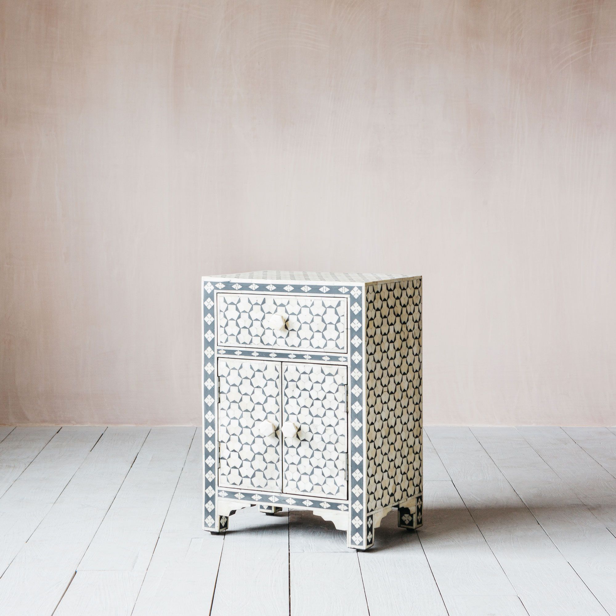 Riley Bone Inlay Side Table